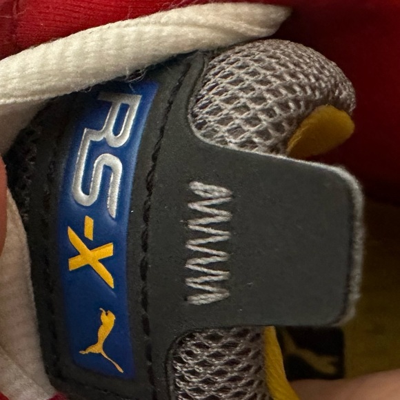 PUMA Rs-X3 Puzzle sneakers running shoes red blue size 7 men’s. 9 women’s - Picture 2 of 7